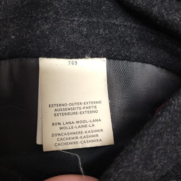 Ermenegildo Zegna Mens Full Zip Jacket Size XXL Black Made In Italy - Picture 9 of 11